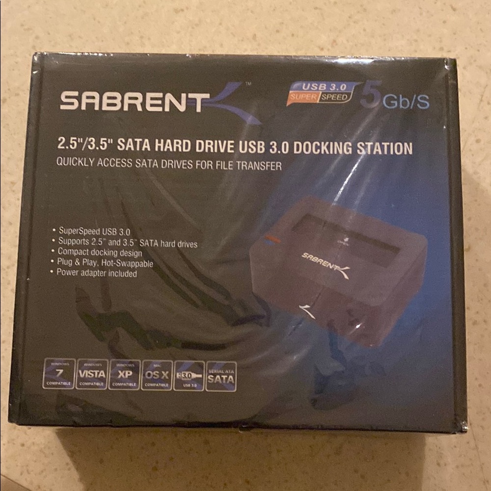 Sabrent SATA Hard Drive USB 3.0 Docking Station